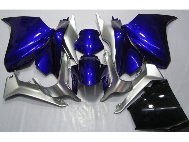 10-13 Bleu Profond & Argent VFR1200 Carénage