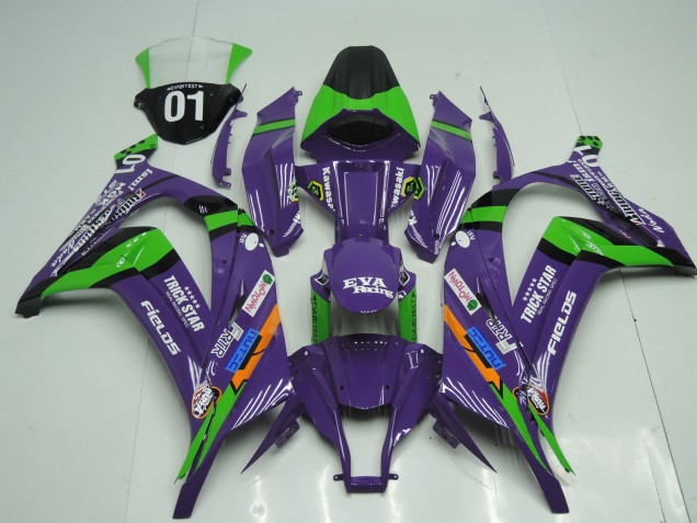 11-15 OEM Style Violet ZX10R Carénage