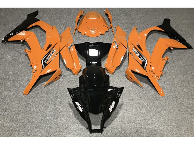 11-15 Orange Brillant & Logos ZX10R Carénage