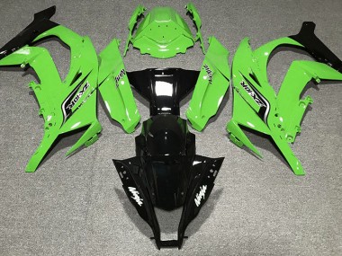 11-15 Vert Brillant & Logos ZX10R Carénage