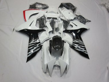 11-24 Blanc & Noir GSXR 600-750 Carénage