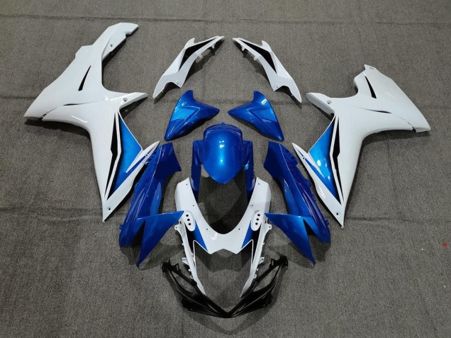 11-24 Bleu & Blanc GSXR 600-750 Carénage