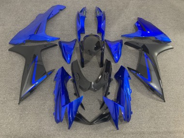 11-24 Bleu Noir & Gris GSXR 600-750 Carénage