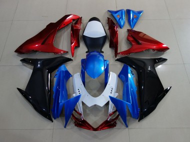 11-24 Bleu / Noir / Rouge GSXR 600-750 Carénage