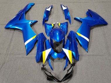 11-24 Bleu Personnalisé GSXR 600-750 Carénage