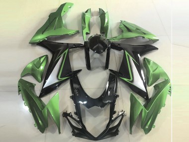 11-24 Bords Verts Brillants GSXR 600-750 Carénage