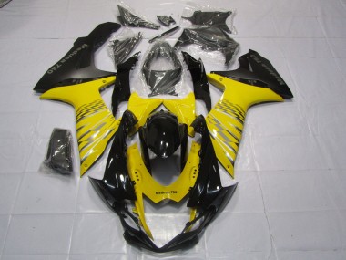 11-24 Jaune Noir Mat GSXR 600-750 Carénage