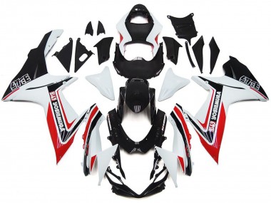11-24 Kit De Style Personnalisé Rouge GSXR 600-750 Carénage