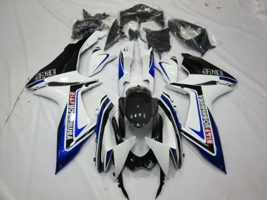 11-24 Noir Rockstar GSXR 600-750 Carénage