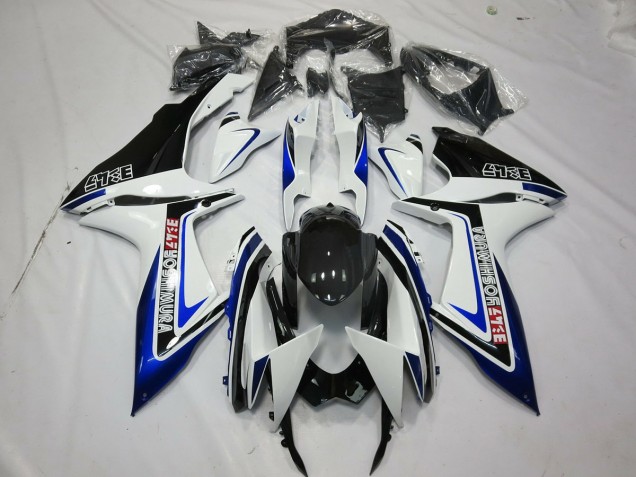 11-24 Noir Rockstar GSXR 600-750 Carénage 11-24 Noir Rockstar GSXR 600-750 Carénage