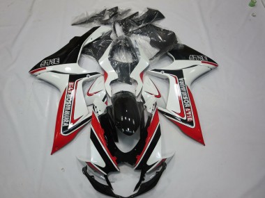 11-24 Rouge Blanc & Noir GSXR 600-750 Carénage
