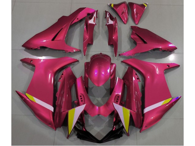 11-24 Rouge Bonbon Brillant GSXR 600-750 Carénage 11-24 Rouge Bonbon Brillant GSXR 600-750 Carénage