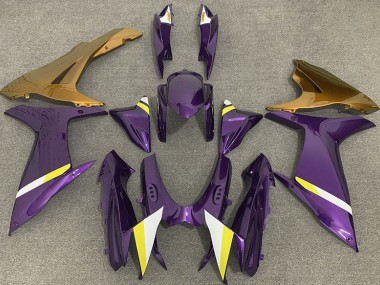 11-24 Violet Brillant & Or GSXR 600-750 Carénage