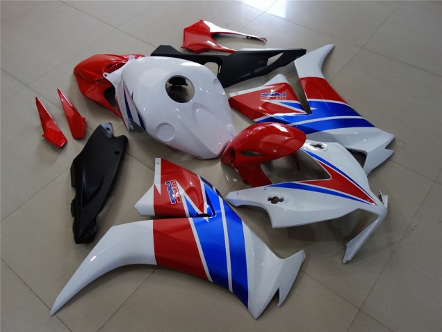 12-16 Blanc Rouge & Bleu CBR1000RR Carénage 12-16 Blanc Rouge & Bleu CBR1000RR Carénage