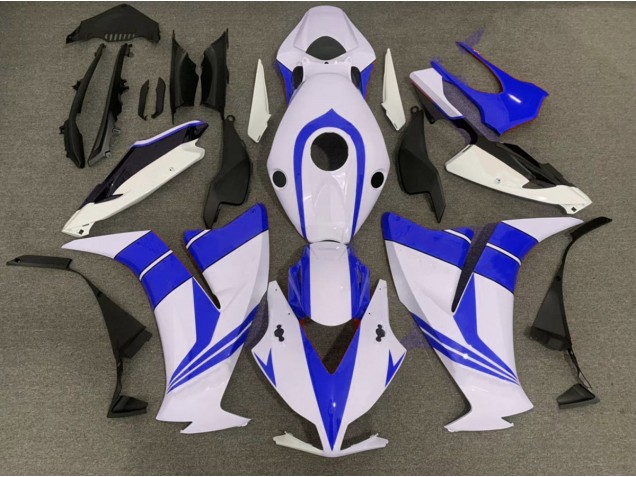 12-16 Bleu Brillant & Blanc CBR1000RR Carénage