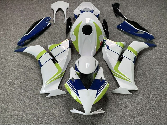 12-16 Bleu Brillant & Jaune Haute Visibilité CBR1000RR Carénage 12-16 Bleu Brillant & Jaune Haute Visibilité CBR1000RR Carénage