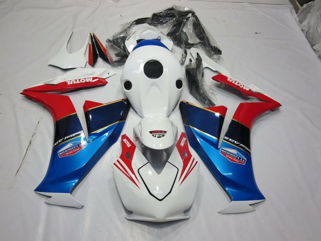 12-16 Bleu & Rouge CBR1000RR Carénage