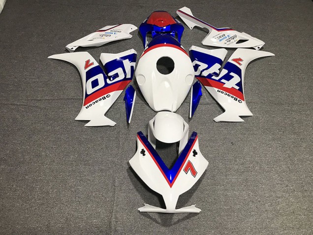12-16 Design De Course Blanc CBR1000RR Carénage