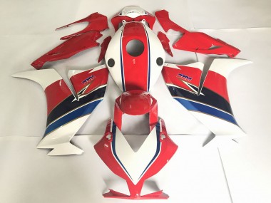 12-16 Rouge Avec Blanc / Bleu CBR1000RR Carénage