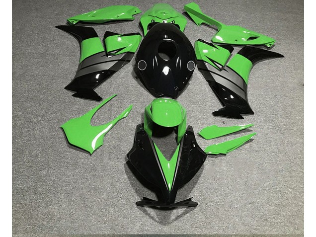 12-16 Vert Brillant Noir & Gris CBR1000RR Carénage
