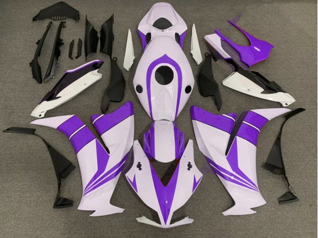 12-16 Violet Brillant & Blanc CBR1000RR Carénage 12-16 Violet Brillant & Blanc CBR1000RR Carénage