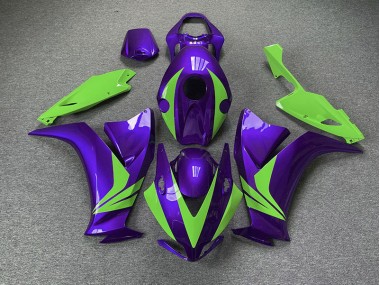 12-16 Violet Brillant & Vert CBR1000RR Carénage