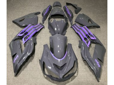 12-21 Nardo Gris & Violet ZX14R Carénage