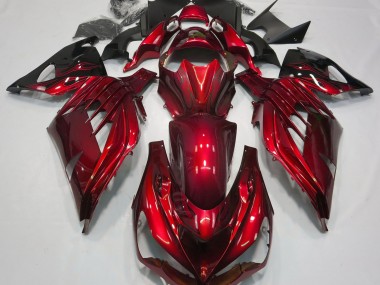 12-21 Rouge Feu Brillant ZX14R Carénage