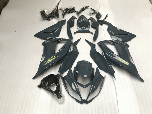 13-18 Gris Brillant ZX6R Carénage 13-18 Gris Brillant ZX6R Carénage