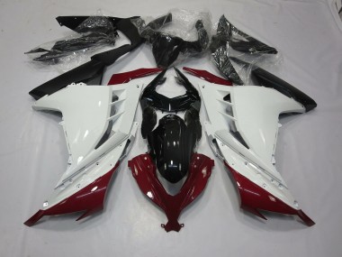 13-18 Marron & Blanc Ninja 300 Carénage