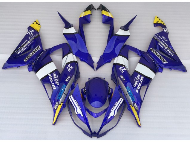 13-18 Modèle Bleu ZX6R Carénage 13-18 Modèle Bleu ZX6R Carénage