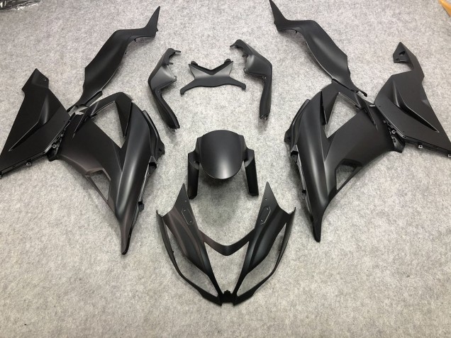 13-18 Noir Mat Uni ZX6R Carénage 13-18 Noir Mat Uni ZX6R Carénage