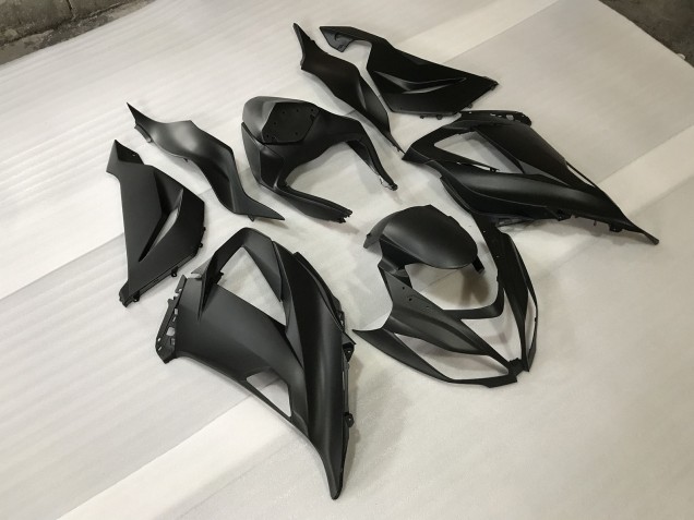 13-18 Noir Mat ZX6R Carénage