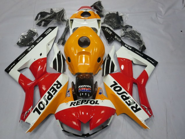 13-23 Blanc Repsol CBR600RR Carénage