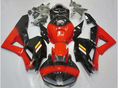 13-23 Rouge Brillant & Noir CBR600RR Carénage