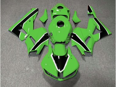 13-23 Vert Brillant & Noir CBR600RR Carénage