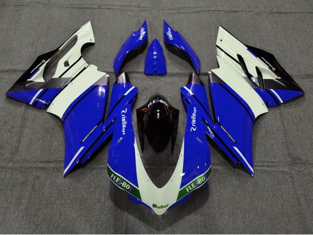15-17 Style Bleu Foncé OEM Ducati 959 1299 Carénage