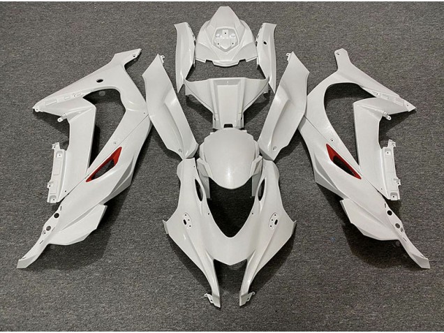 16-19 Garniture Rouge Blanc Perle ZX10R Carénage 16-19 Garniture Rouge Blanc Perle ZX10R Carénage