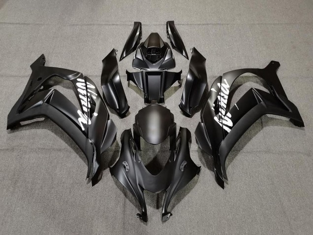 16-19 Noir Mat Avec Blanc ZX10R Carénage