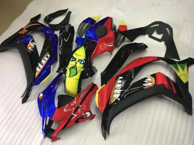 16-19 Partager Rouge & Bleu ZX10R Carénage