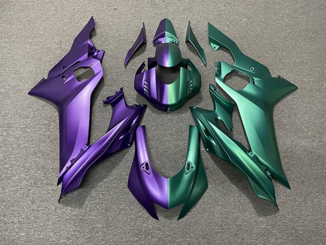 17-21 Split Violet & Vert R6 Carénage