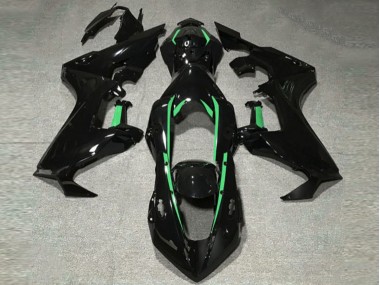17-23 Doublure Noir Brillant & Vert Forêt CBR1000RR Carénage