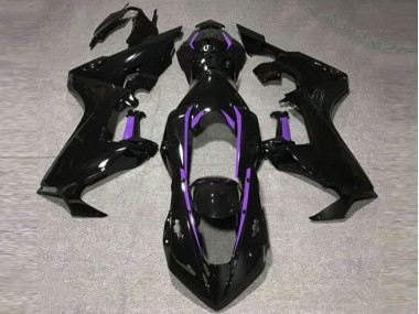17-23 Doublure Noire Brillante & Violette CBR1000RR Carénage