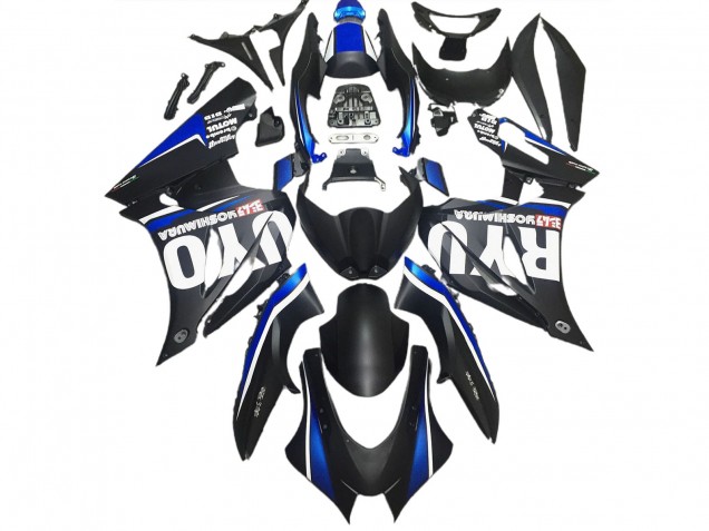 17-23 Noir Mat & Bleu GSXR 1000 Carénage
