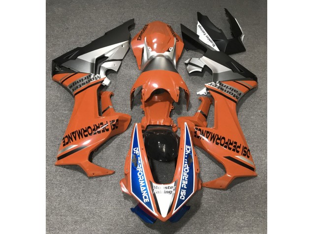 17-23 Orange Brillant & Bleu CBR1000RR Carénage 17-23 Orange Brillant & Bleu CBR1000RR Carénage