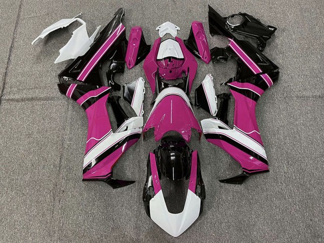 17-23 Rose Brillant Blanc & Noir CBR1000RR Carénage