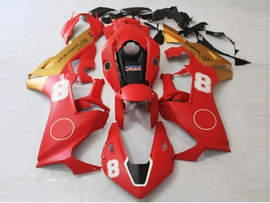 17-23 Rouge Mat & Or Mat CBR1000RR Carénage