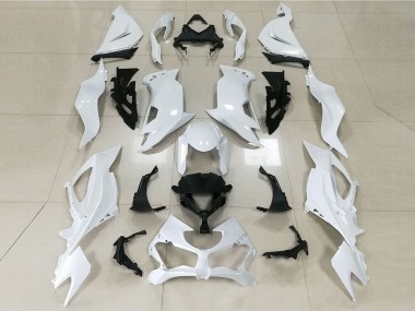 19-23 Blanc Brillant ZX6R Carénage
