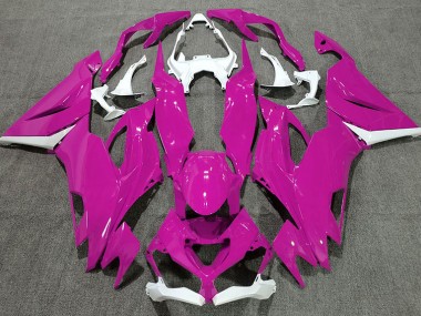 19-23 Rose Brillant & Blanc ZX6R Carénage