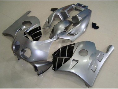 90-98 Argent & Noir CBR250RR Carénage